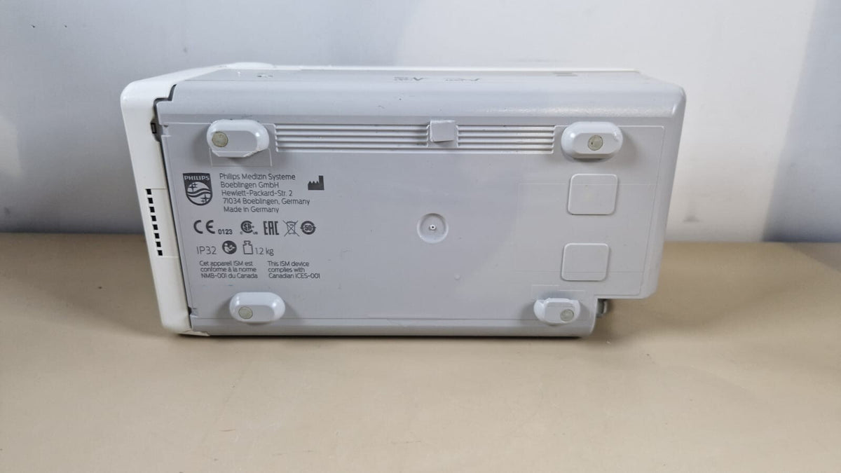 philips MP70 patient monitor X2 M3002A M1019A anaesthetic gas module 12 lead ECG4