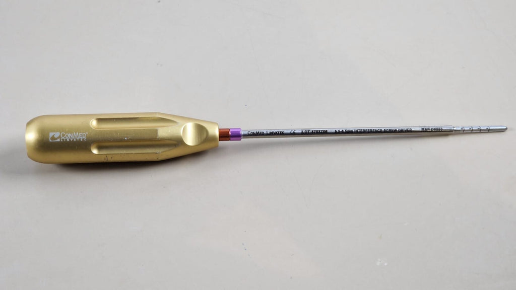 linvatec conmed genesys matry x 5.5 6.5mm Interference screw driver ref D86531