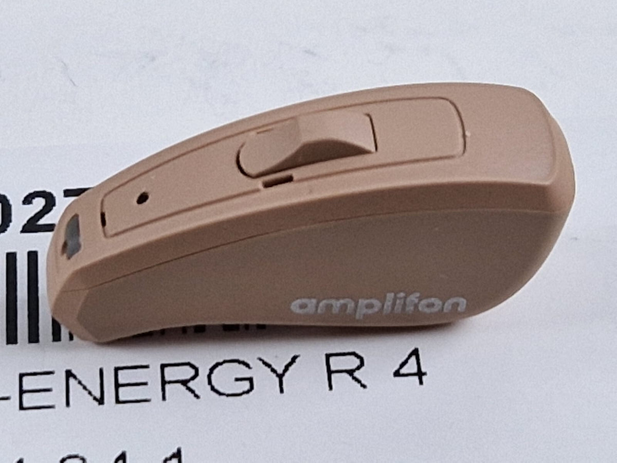 amplifon hearing aid ampli energy model: R4 XQ R SN: 2119260 rev B7