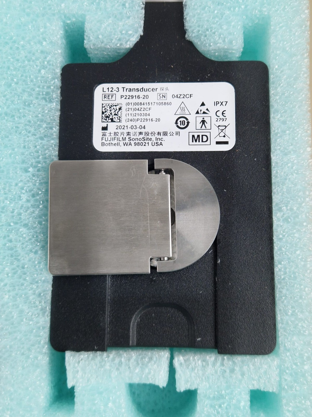 sonosite P22916 fujifilm L12 3 ultrasound linear transducer probe2