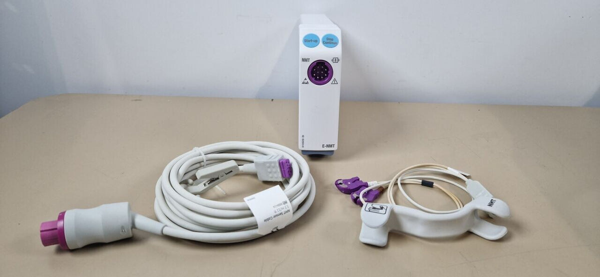 GE DATEX OHMEDA E NMT 00 Module with NMT cable and NMT sensor0