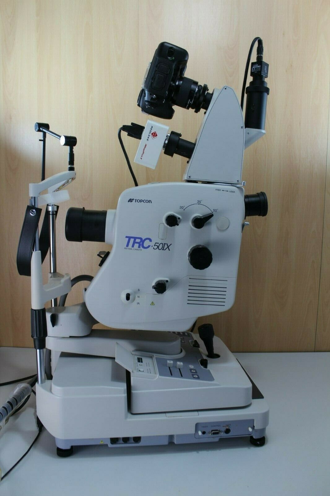 topcon TRC 50IX retinal fundus camera with N G IA F filters + computer software5
