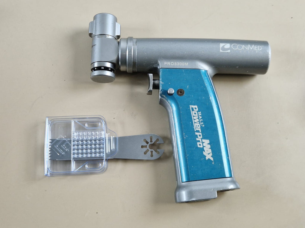 conmed hall power pro max handpiece drill reamer AO saw kwire battery charger4