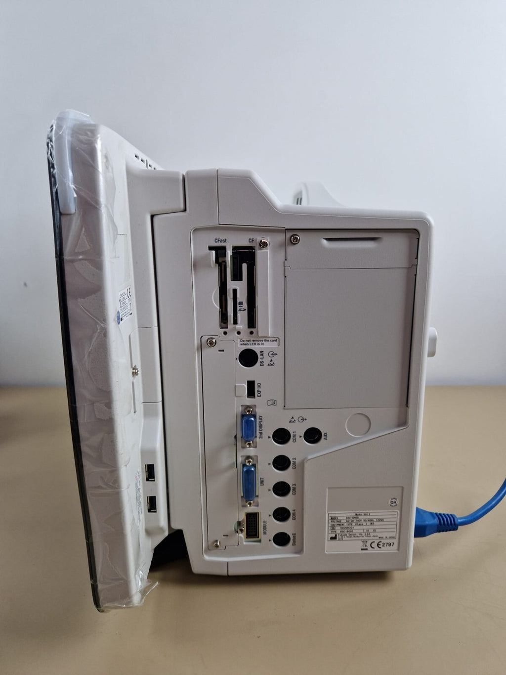 patient monitor fukuda denshi DS 8400 with dynascope DS 8700N + CO2 module4