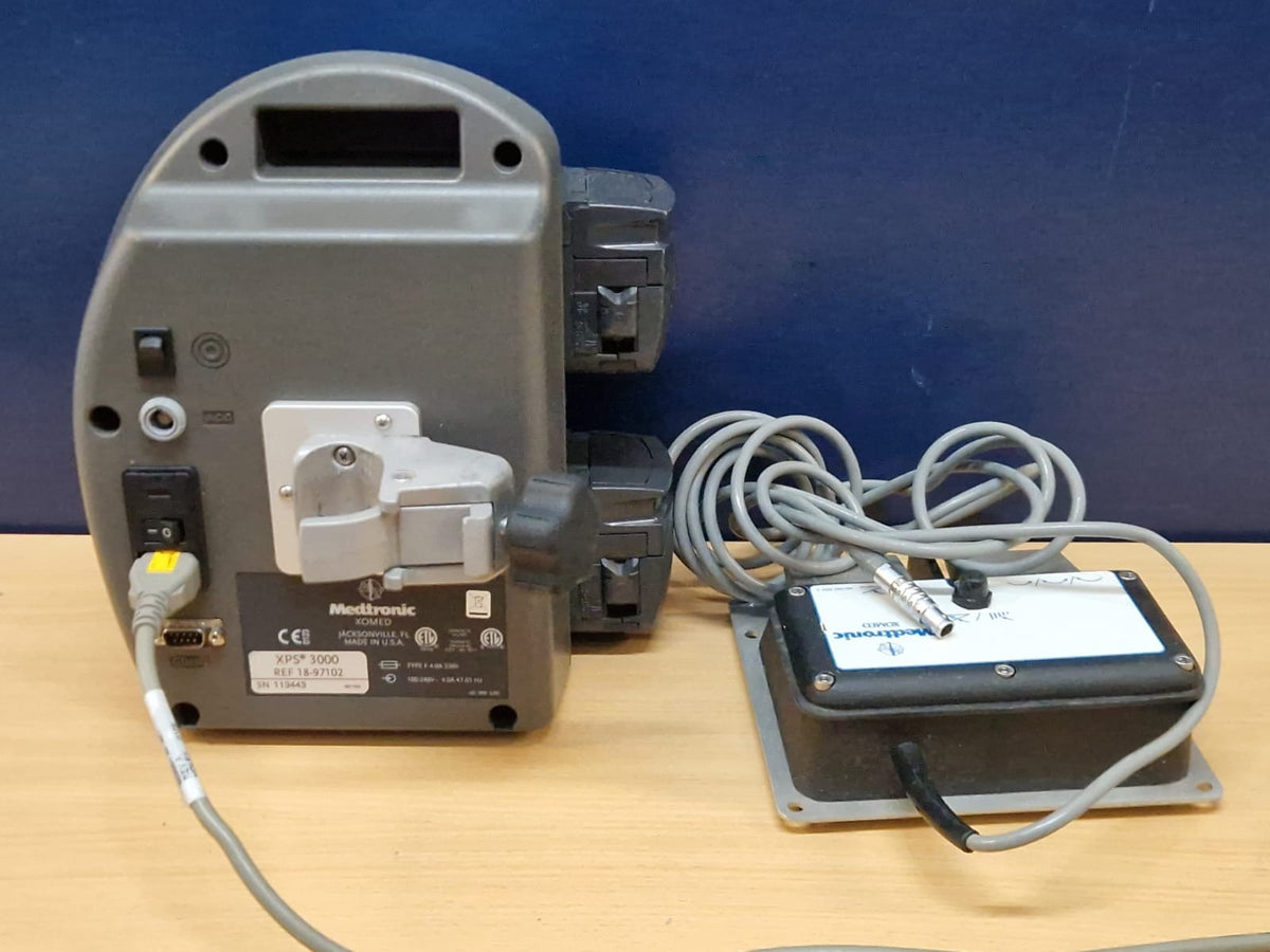 medtronic Xomed XPS 3000 + Xcalibur 52000 rpm high torque drill motor 33-338904