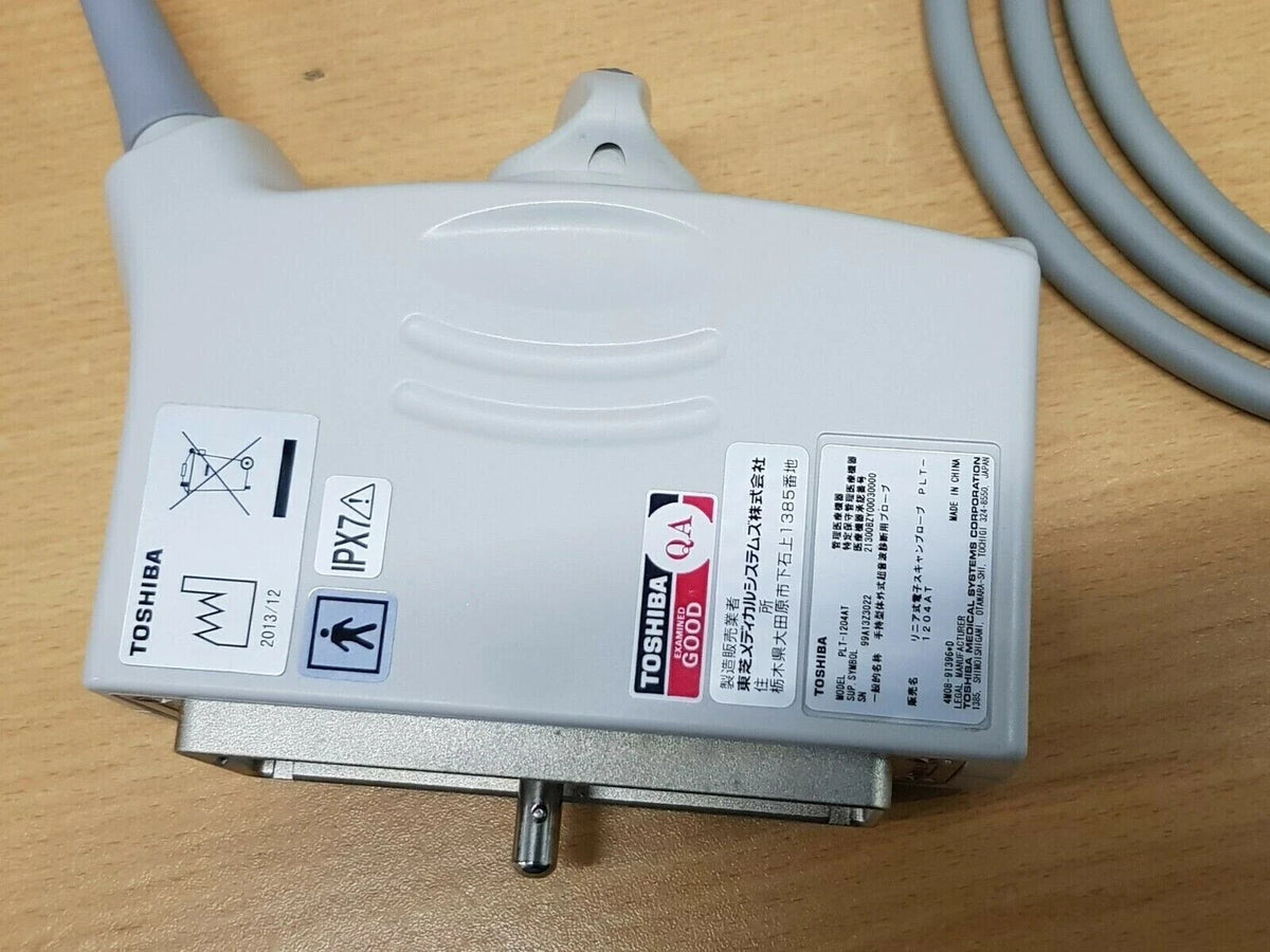 toshiba PLT 1204AT ultrasound linear probe transducer transductor transduktor4