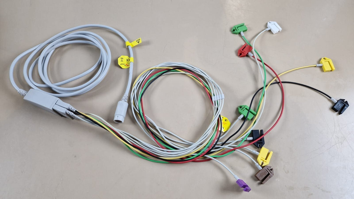 philips MP70 patient monitor X2 M3015A CO2 GAS module 12 leads ECG SpO2 NIBP17