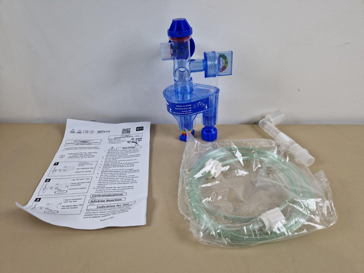 10 x GO2Vent ventilator ref: 6123 go2vent VENTILATOR - MRI with CT compatible0