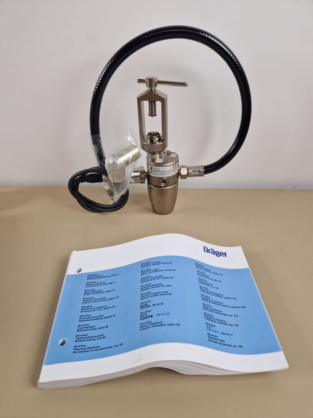drager supply cylinders pressure reducer O2 pin ref:8603466 020