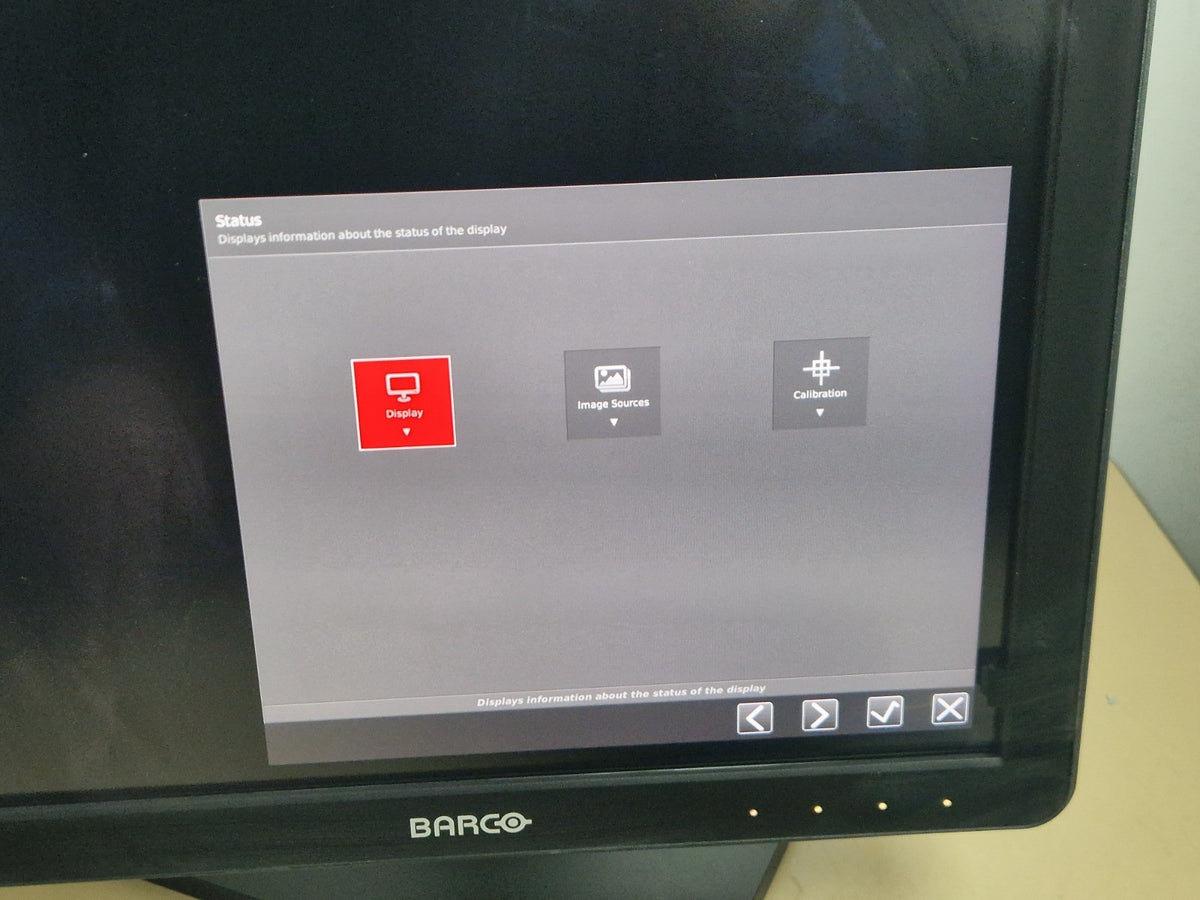barco MDNC 3421 3MP 21" radiology display monitor K9300340A with power supply5