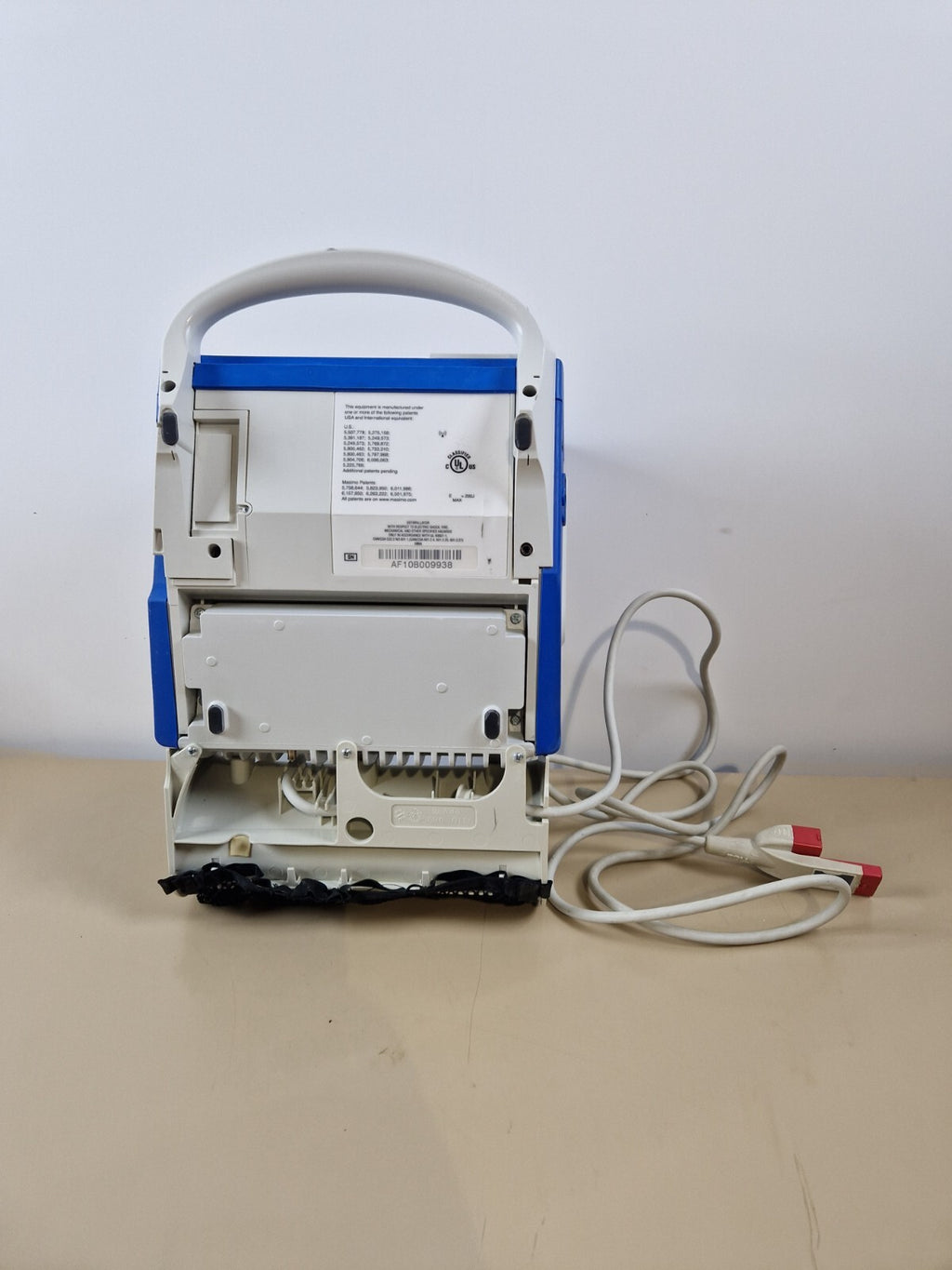 4x Zoll R Series BLS monitor ECG with printer, therapy cable and NO battery5