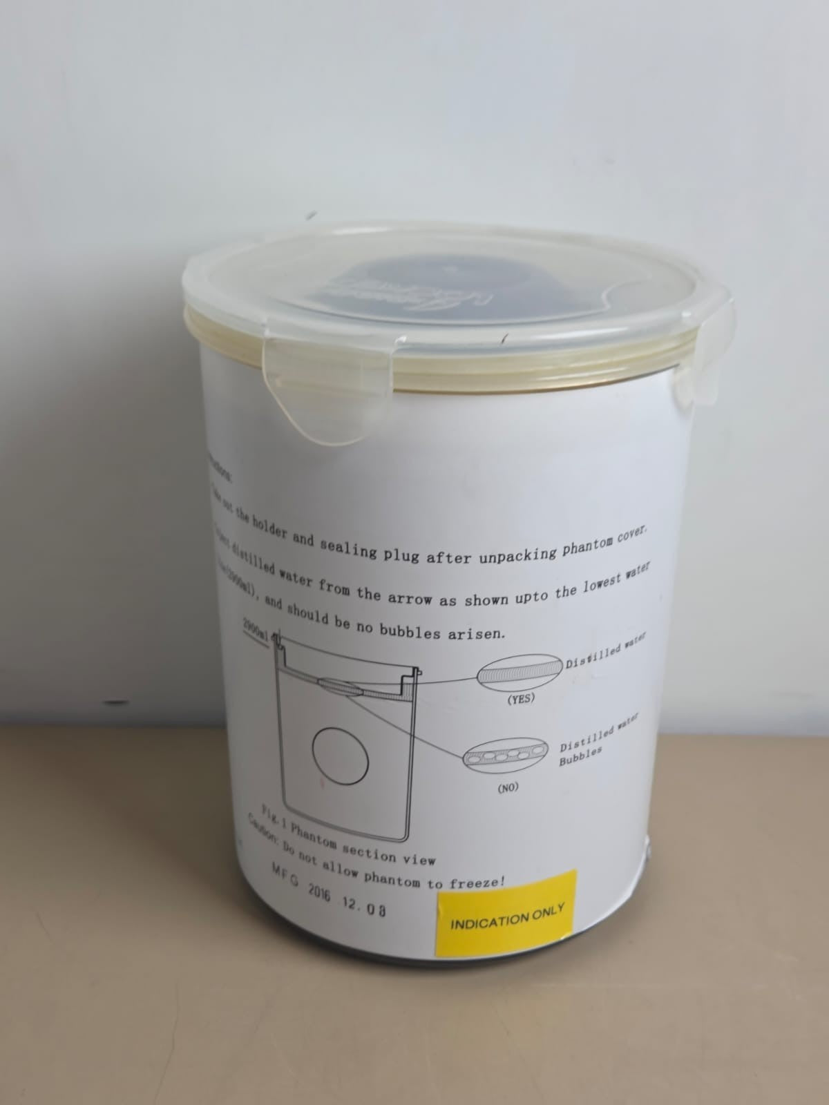 volume calibration phantom model BV160 CT imaging performance3
