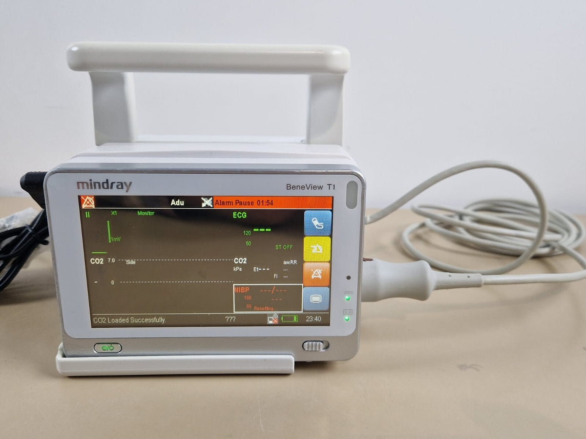 patient monitor mindray beneView T1 with Sidestream CO2 module 115 011036 009