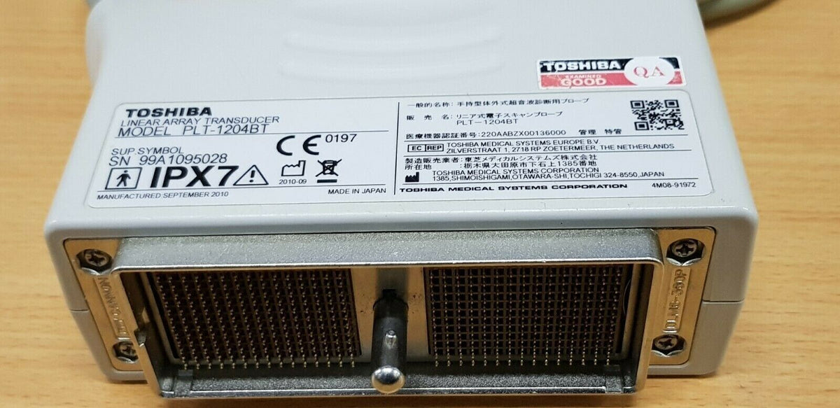 toshiba PLT 1204BT linear ultrasound probe transducer ultraschall sonde7