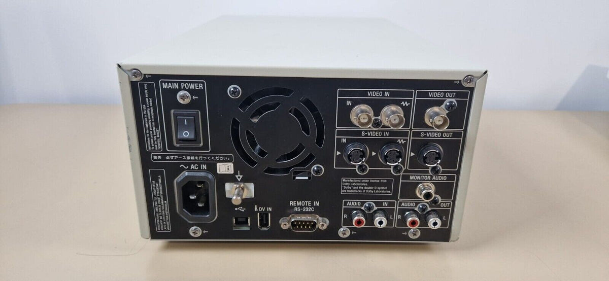sony DVD recorder DVO 1000MD for endoscope + ultrasound   BNC S video USB DV in2