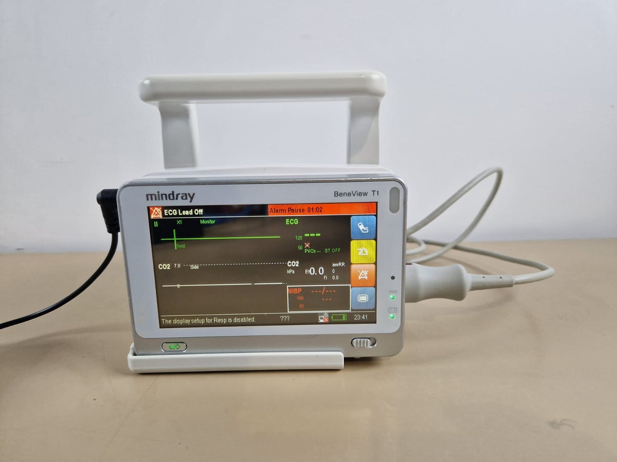 patient monitor mindray beneView T1 with Sidestream CO2 module 115 011036 001
