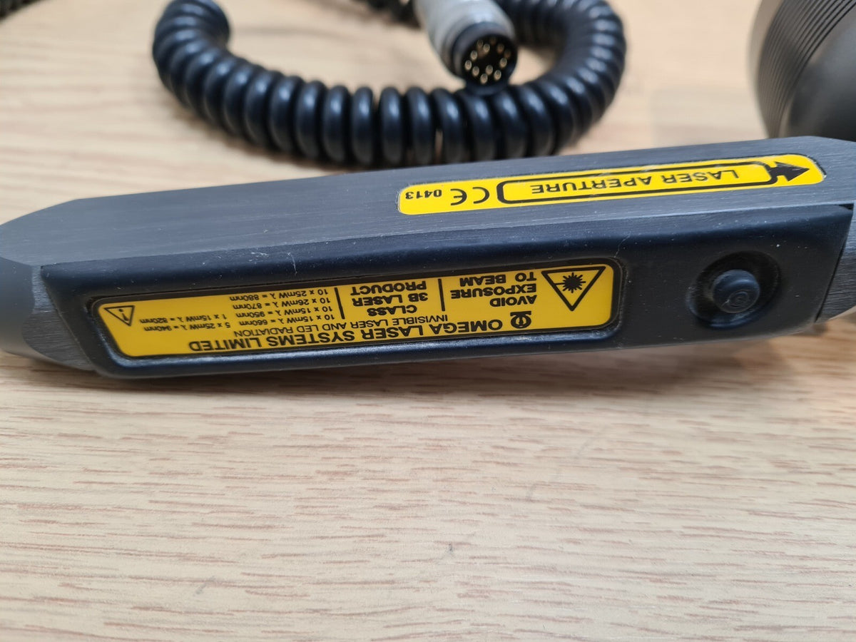 OMEGA laser probe aperture wavelength 850nm output 100 nW omega3