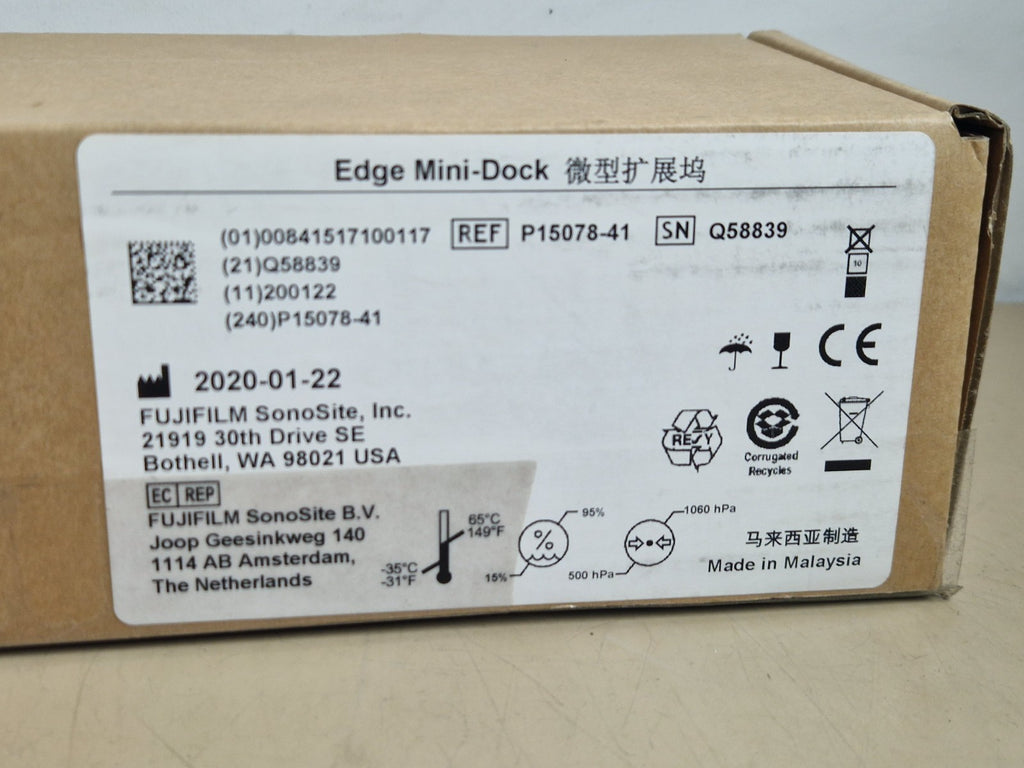 fujifilm sonosite DVI mini docking station edge   mini dock ultrasound 15078 419