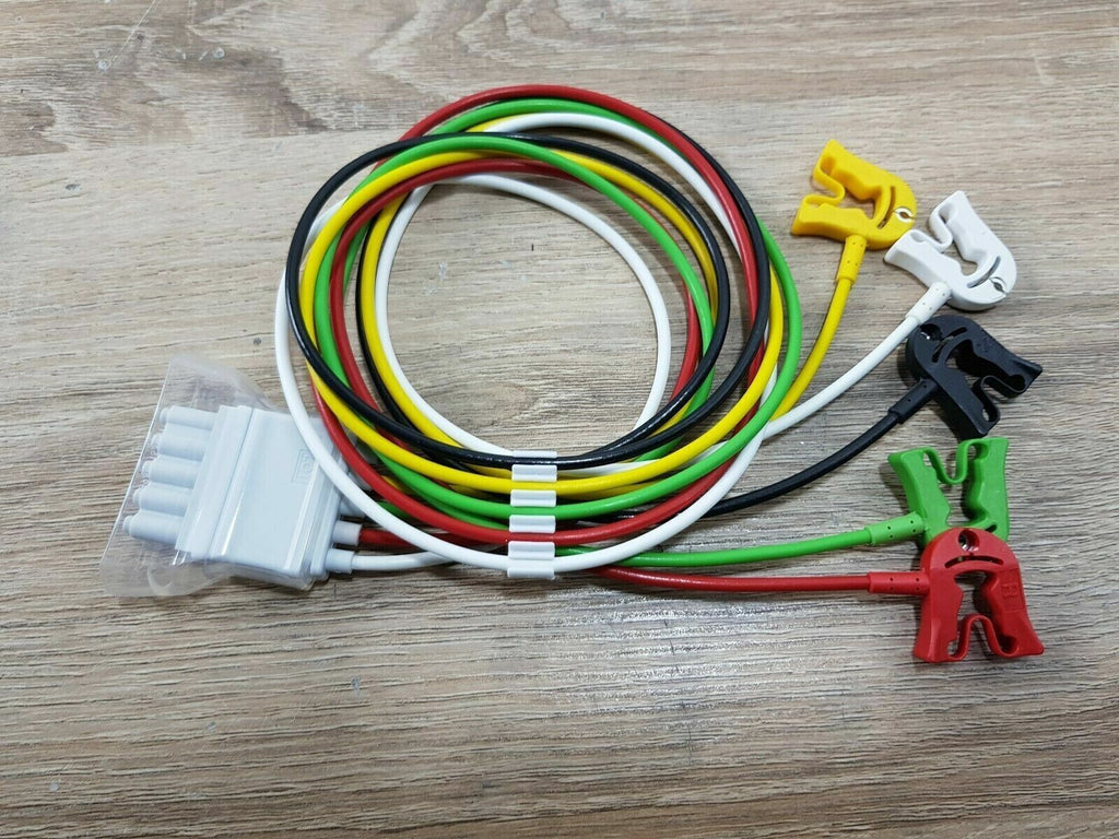 philips intelliVue TRx 4851A transmitter with 5 Lead ECG cable patient monitor9