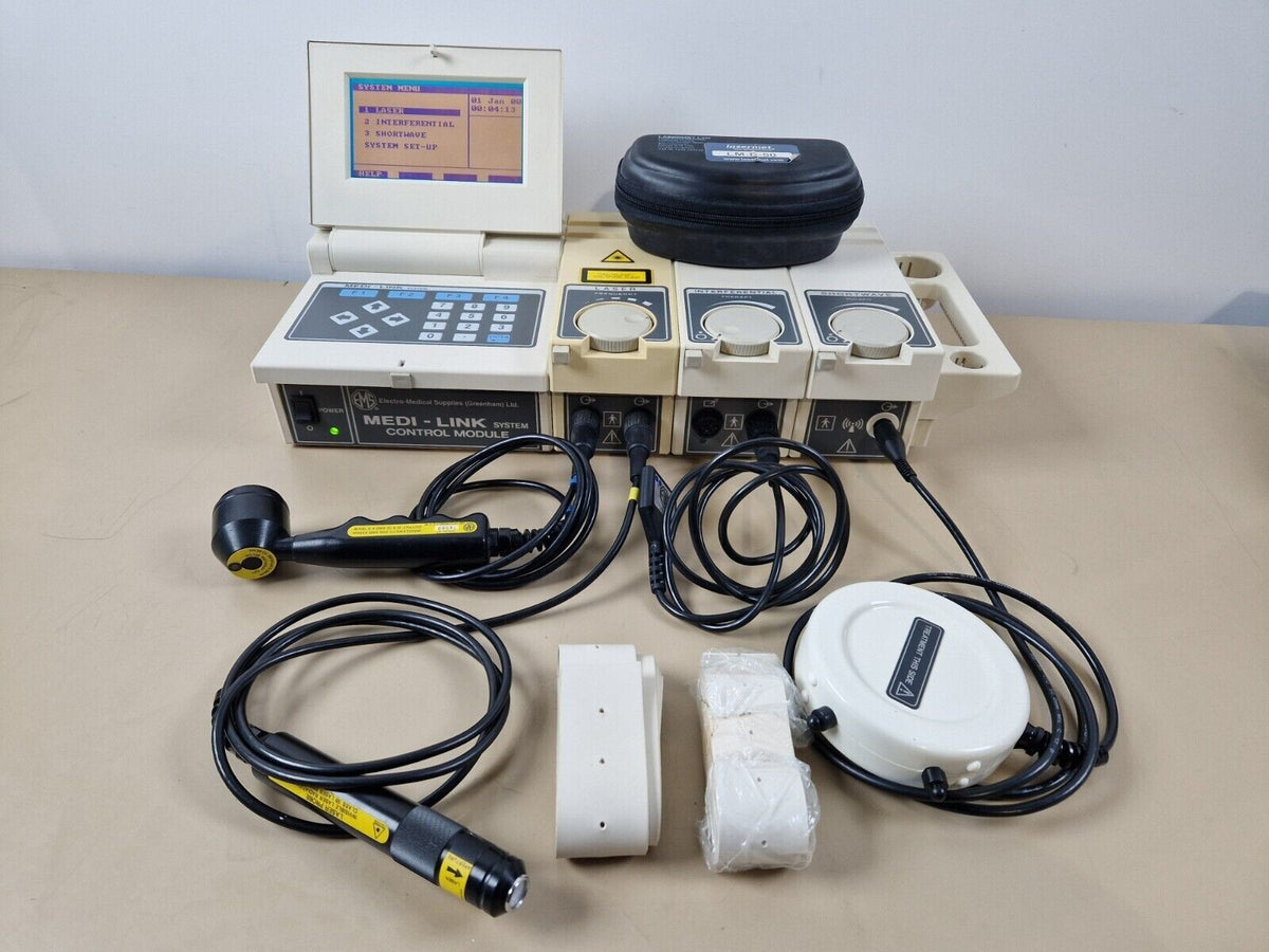 ems medi link module with laser + interferential + shortwave ultrasound therapy4