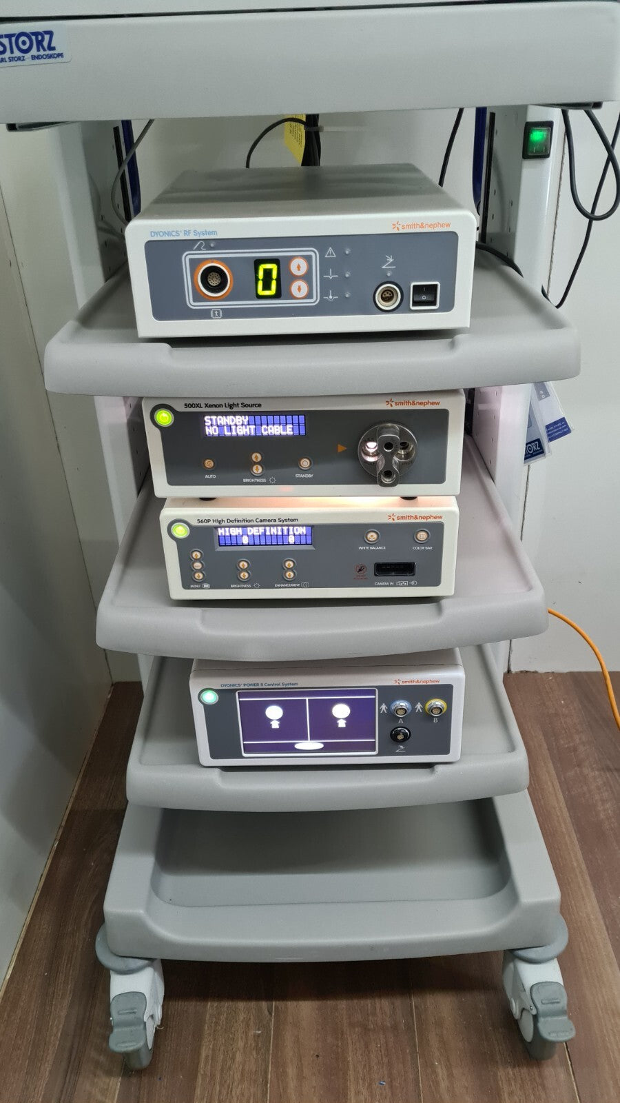 smith nephew dyonics 560 HD arthroscopy tower + shaver + RF generator + warranty1