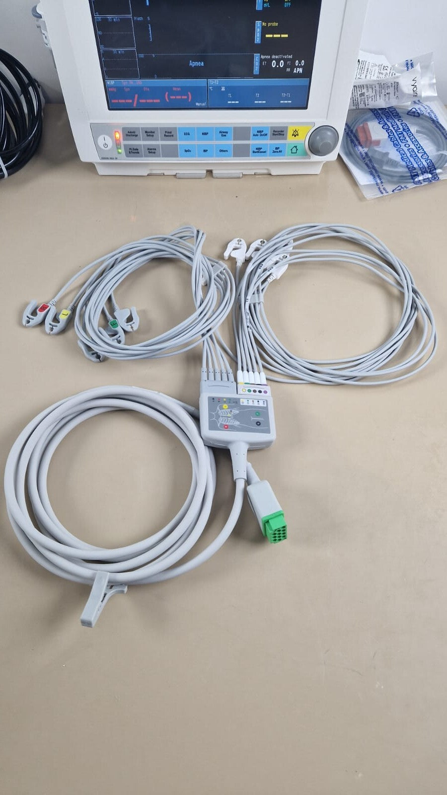ge carescape B20 patient monitor with CO2 ECG SPO2 IBP NIBP TEMP module13