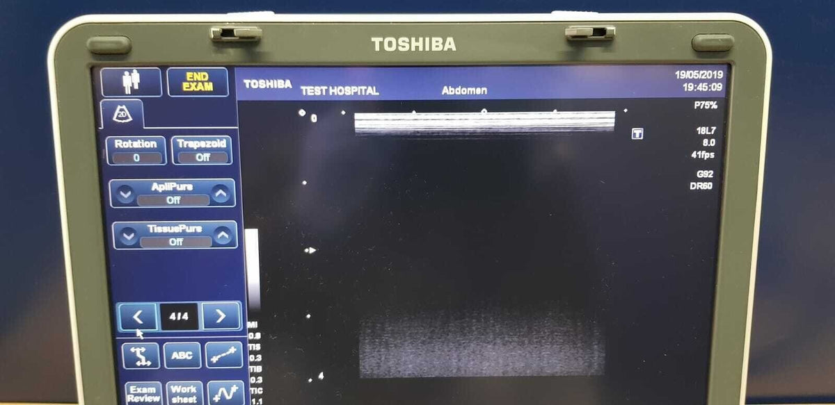 toshiba PLT 1204BT linear ultrasound probe transducer ultraschall sonde1