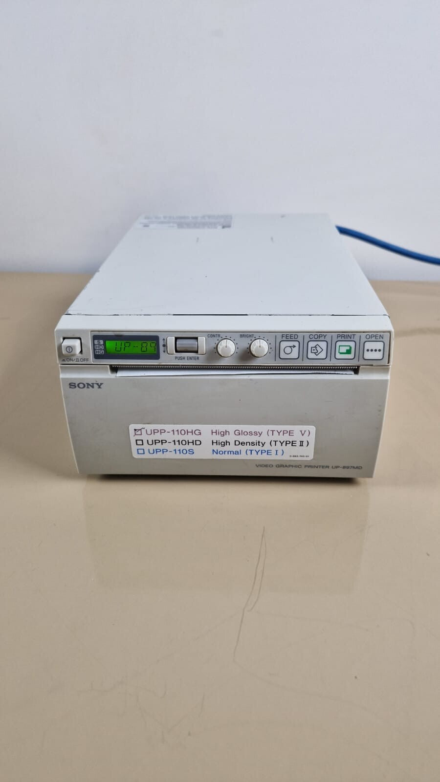 sony video graphic printer UP 897 MD printer   analog analogue3