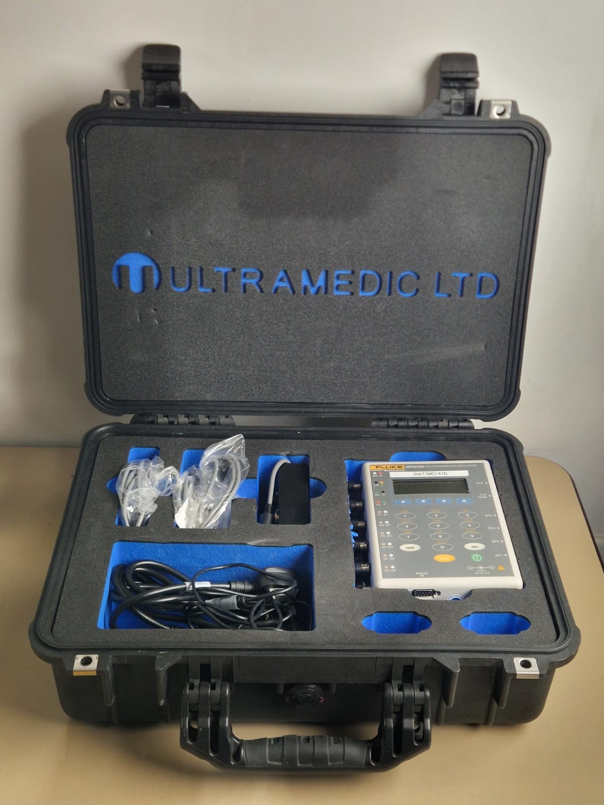 fluke biomedical MPS450 multiparameter simulator ECG IBP temp cardiac output22