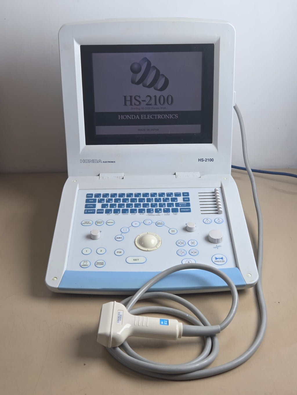 honda electronics HS 2100V with HLS 475M probe transducer 7.5hz2