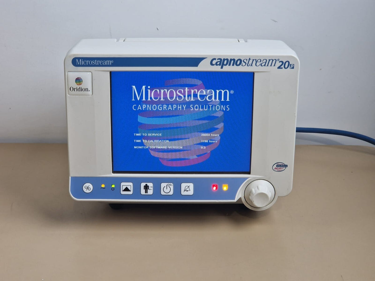 microstream oridion capnostream EtCO2 CO2 patient monitor + nellcor SpO2 sensor1
