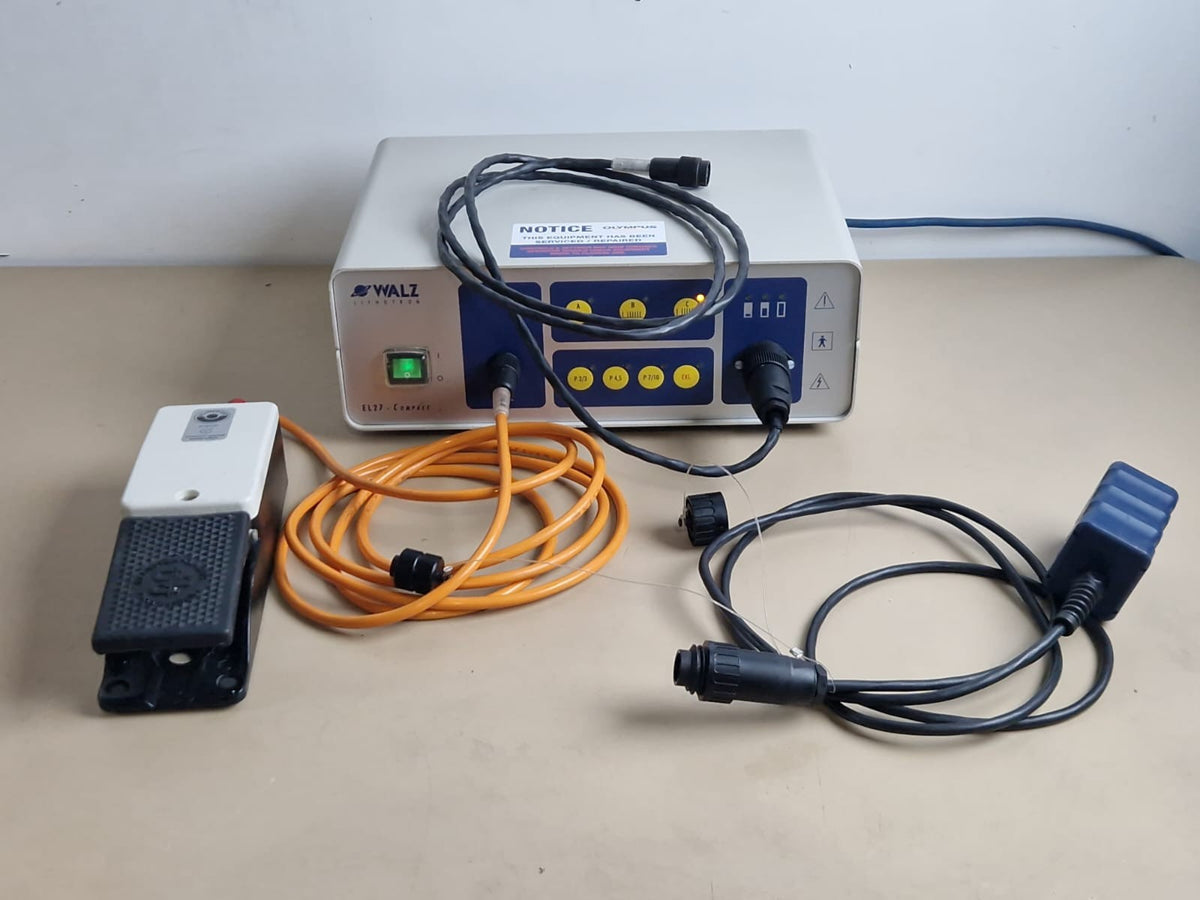 medtronic walz lithotron EL27 compact generator  footswitch + KA1000  LithoClast2