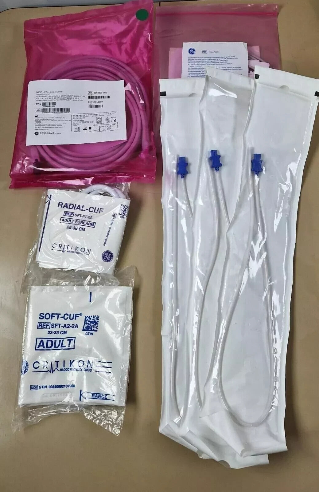 GE B40 patient monitor + CO2 module 12 leads ECG SpO2 IBP Temp cables 2 battery2