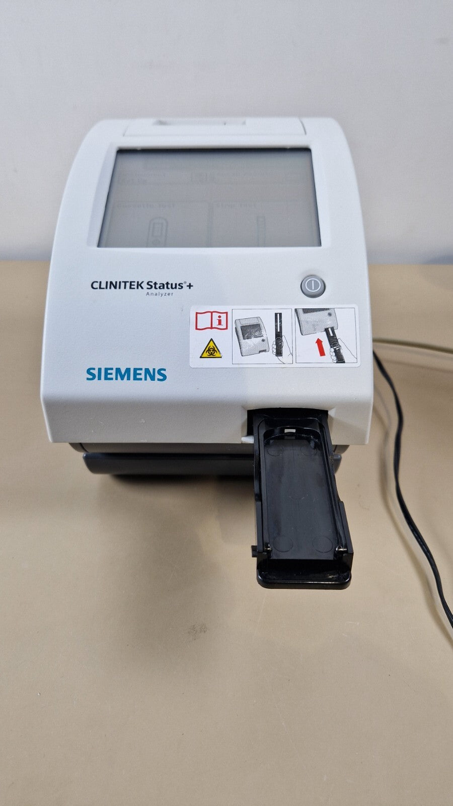 SIEMENS BAYER CLINITEK STATUS PLUS + URINE CHEMISTRY ANALYSER USB DOCKING10