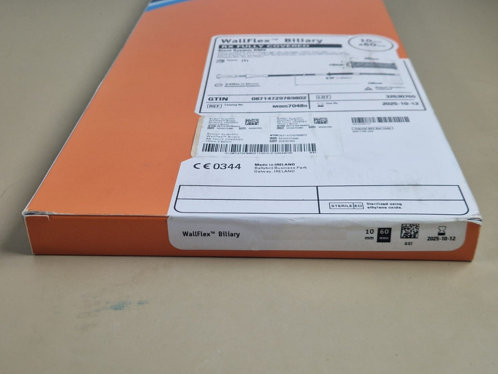 wallflex biliary stent system RMV 10mm x 60mm ref M005704801