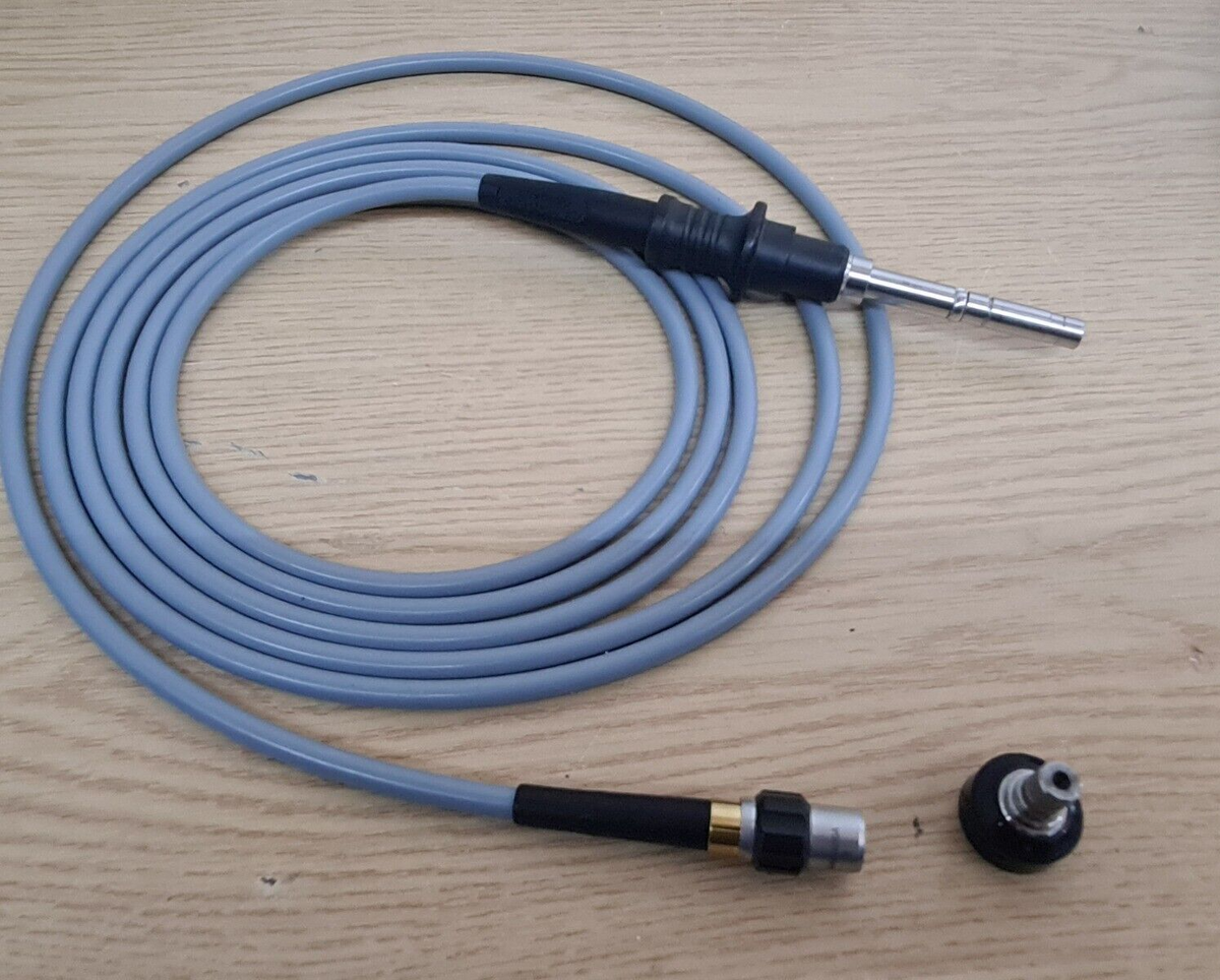 olympus fiberoptic fiber optic light cable guide WA03200A + endoscope connector1