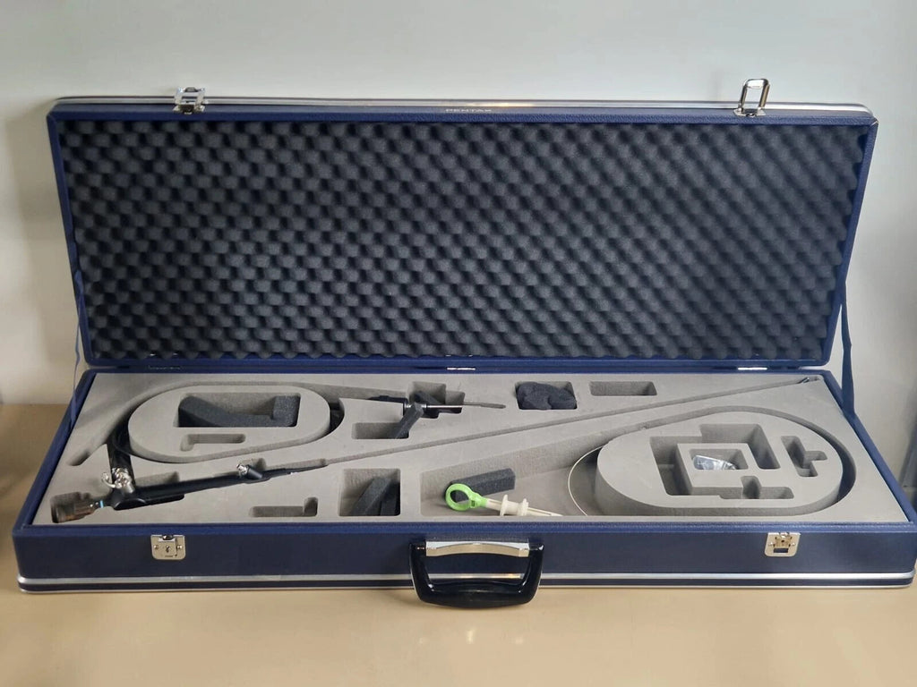 pentax FI-16RBS large working channel endoscope with valve and forceps fi16rbs0