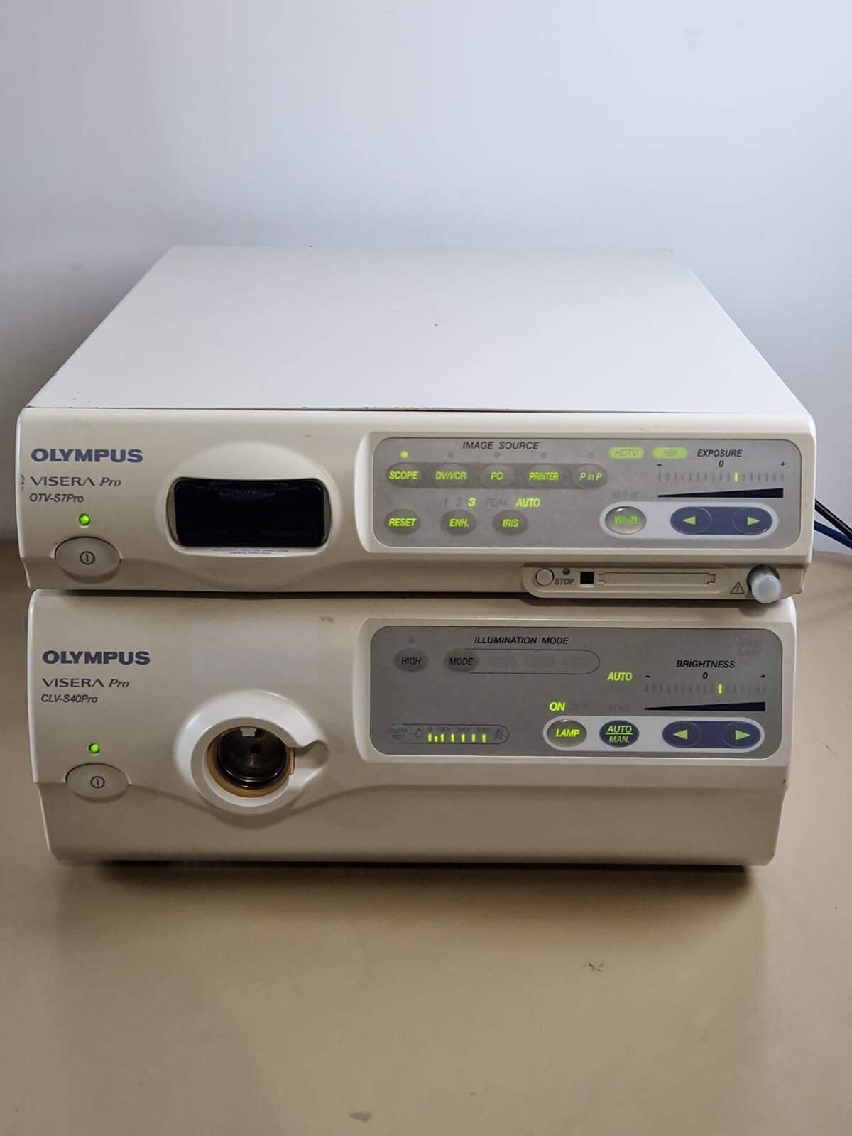 olympus endoscope video visera OTV S7 Pro processor CLV S40 xenon light source3