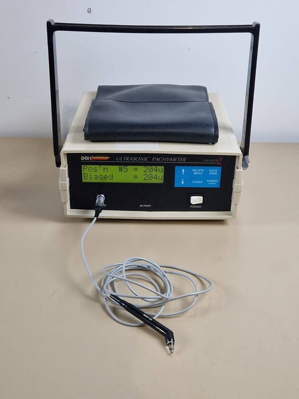 DGH 550 ultrosonic pachette 2 pachymeter 2 probe with dgh 550 calibration box6