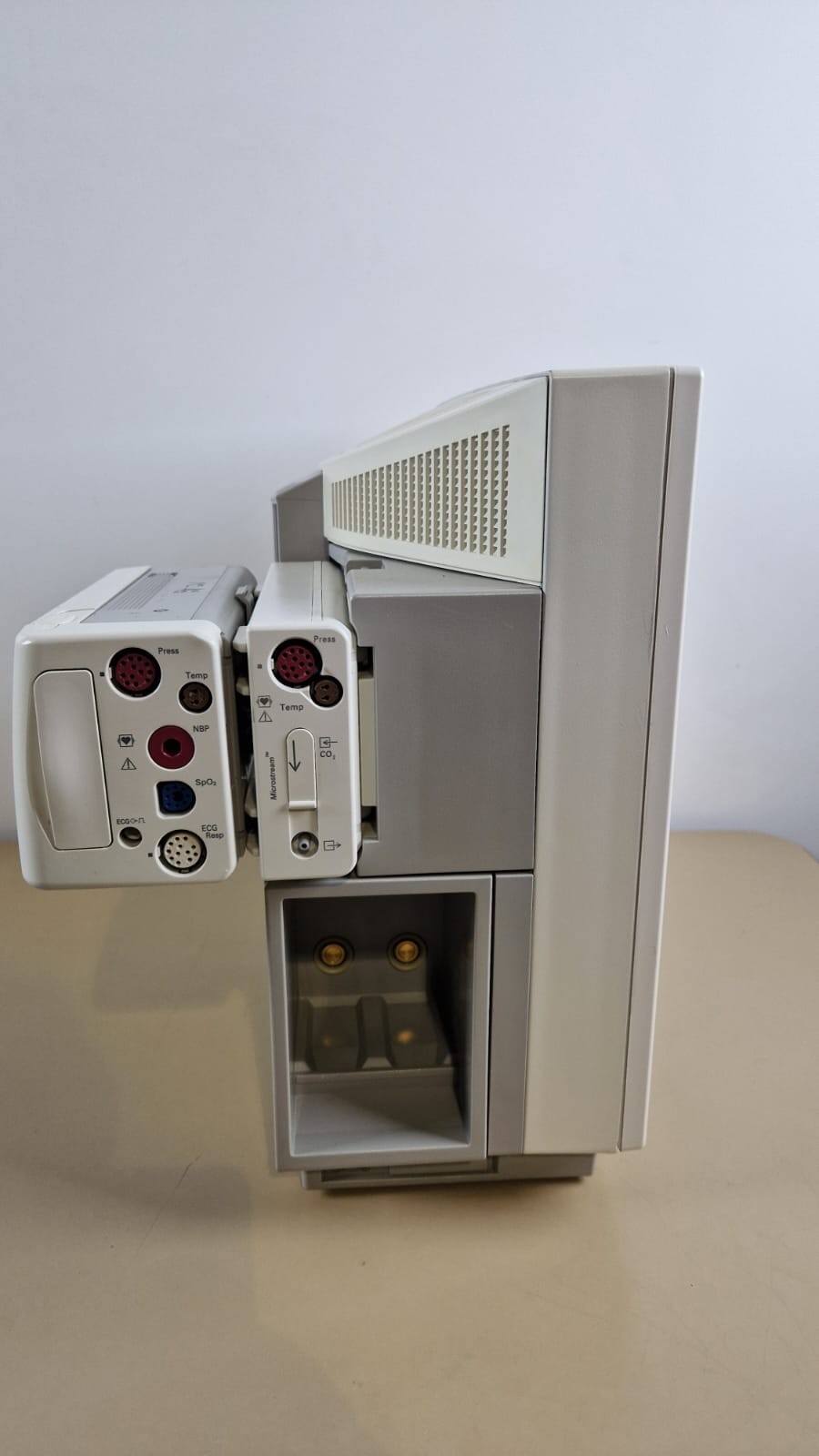 philips MP70 patient monitor X2 M3015A CO2 GAS module 12 leads ECG SpO2 NIBP9