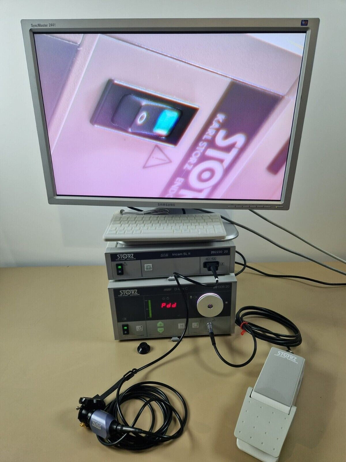 karl storz SCB tricam SL II 202230 20 processor PDD pendulum camera light source0