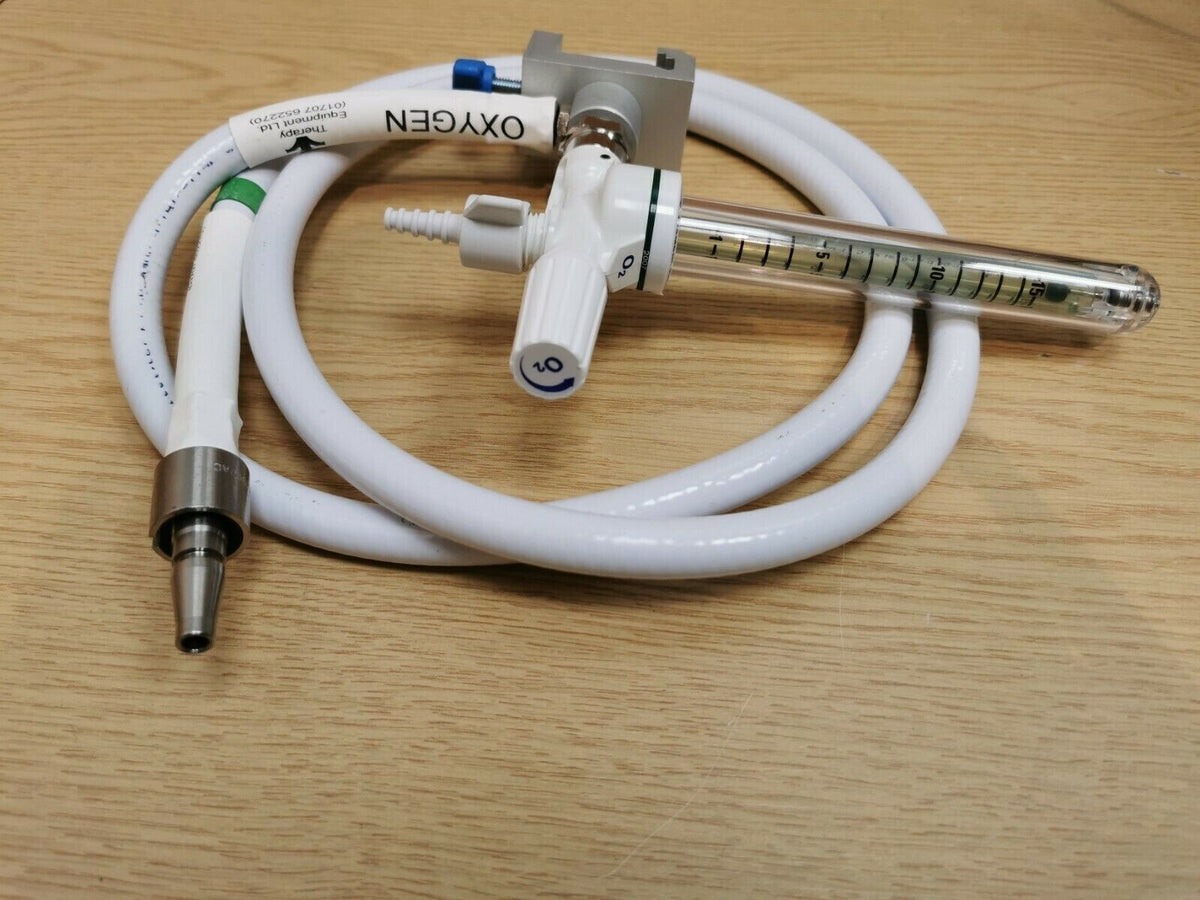 diamond range O2 flowmeter 0 15 Liter pm regulator with hose and 3/8" nut/nipple4