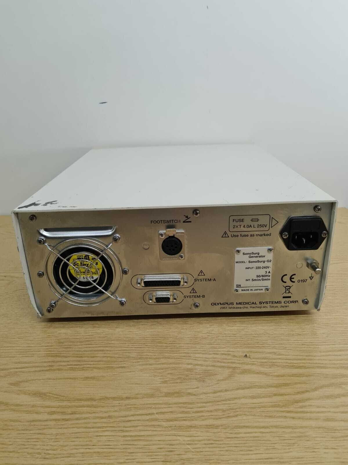 olympus sonosurg G2 generator4