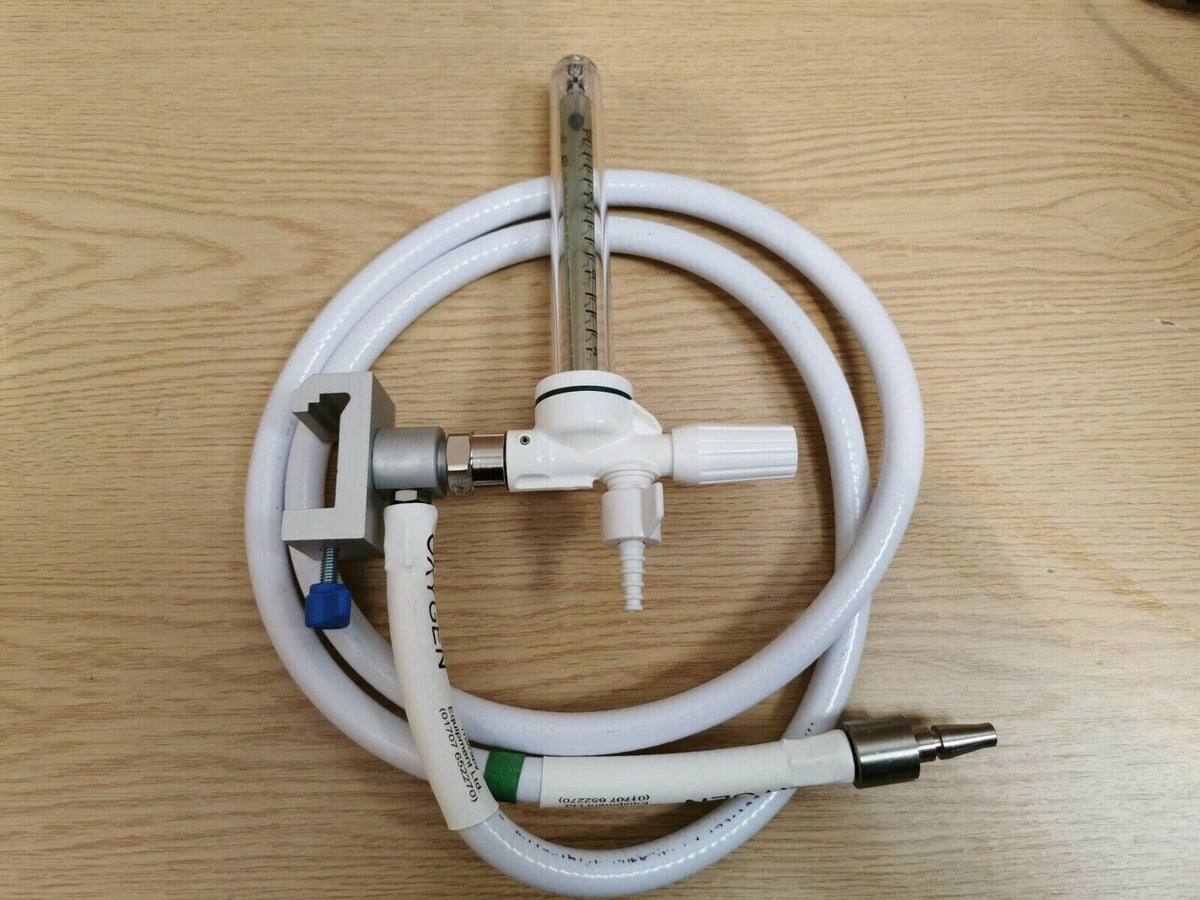 diamond range O2 flowmeter 0 15 Liter pm regulator with hose and 3/8" nut/nipple0