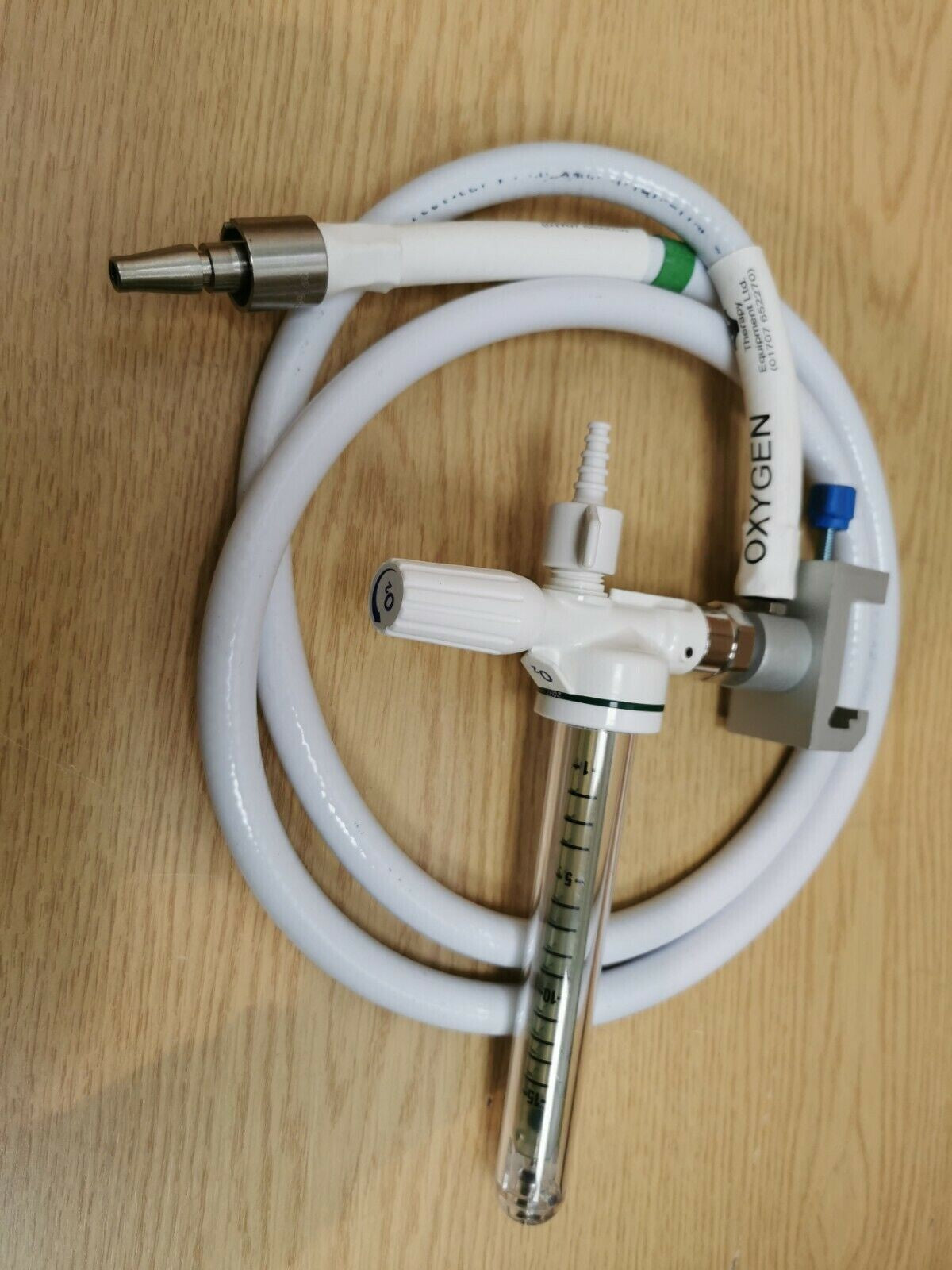 diamond range O2 flowmeter 0 15 Liter pm regulator with hose and 3/8" nut/nipple5