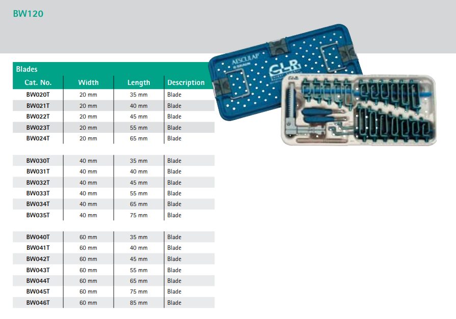 aesculap CLR caspar lumbar retractor Titanium system7