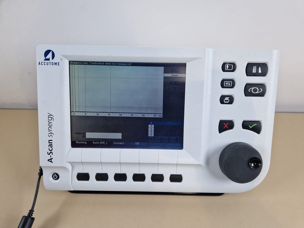 zeiss ophthalmic ultrasound scanner accutome A Scan synergy   NO probe5