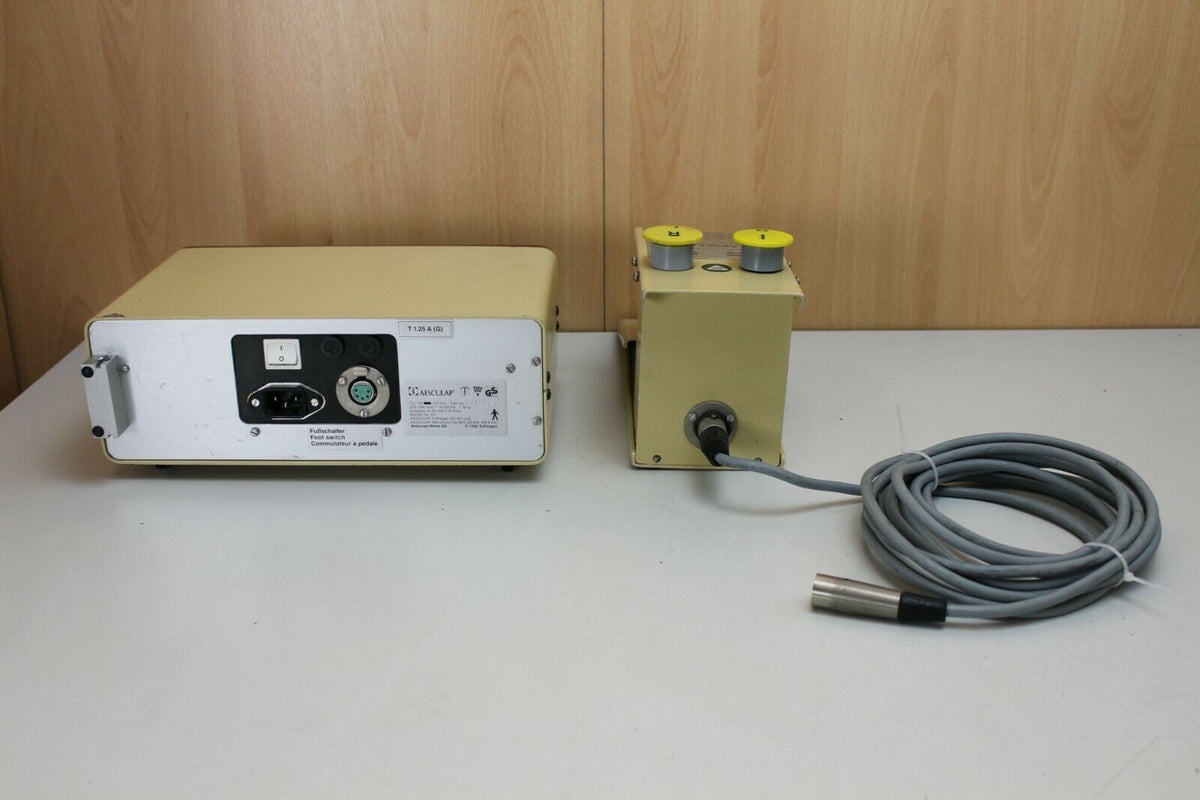 Aesculap microton 60 surgical set with footswitch and hand piece7
