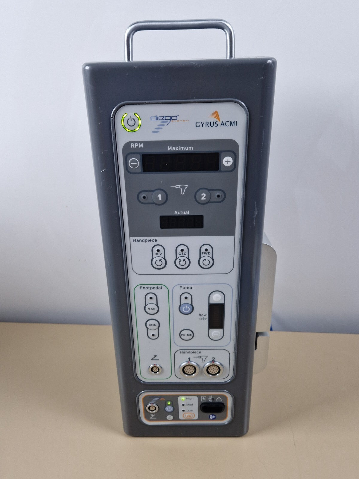 acmi gyrus debrider PK diego 70309050 + 2x motor handpiece pk rf electrosurgical11