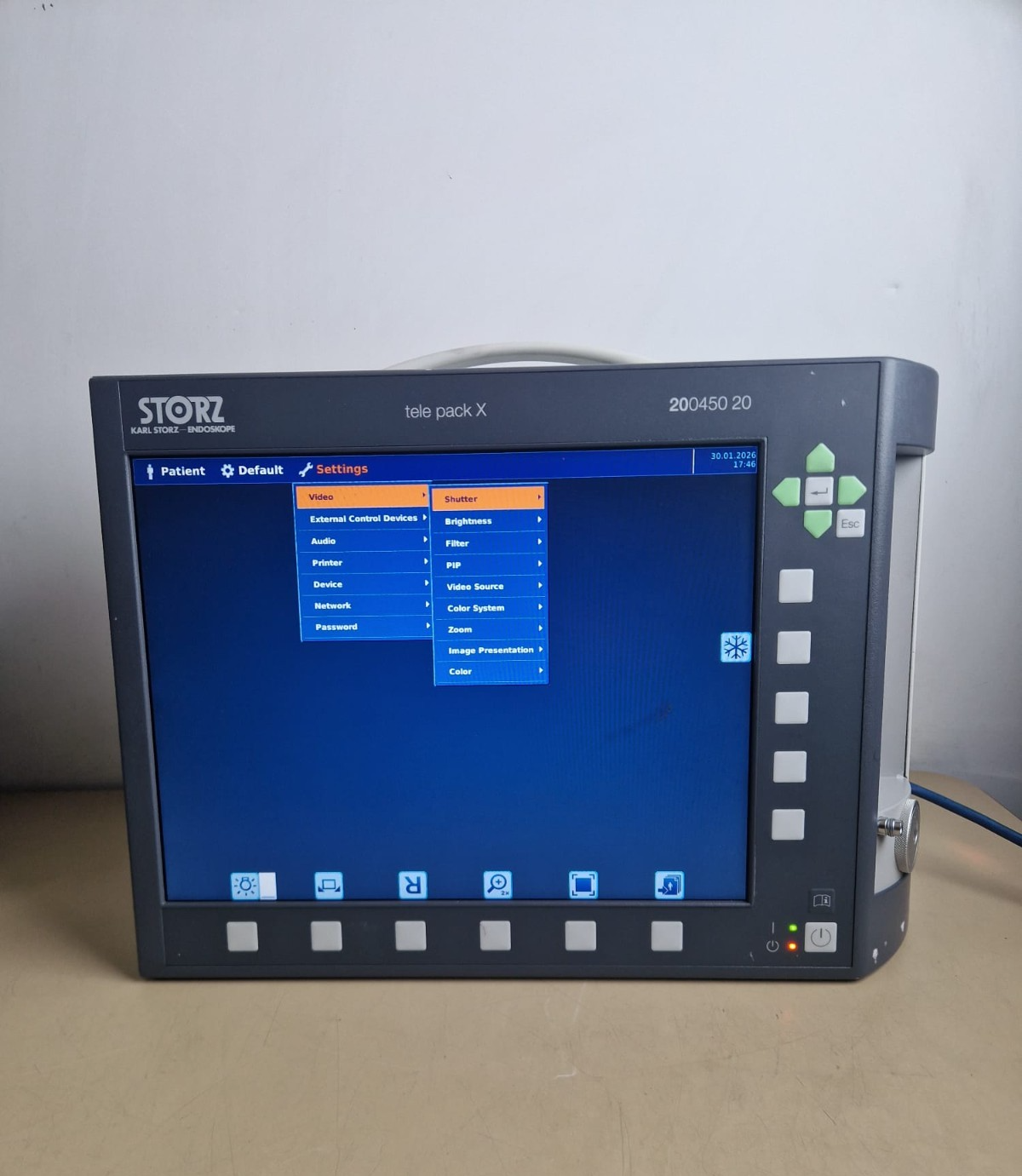 karl storz tele pack X 20045020 portable video endoscope processor system0